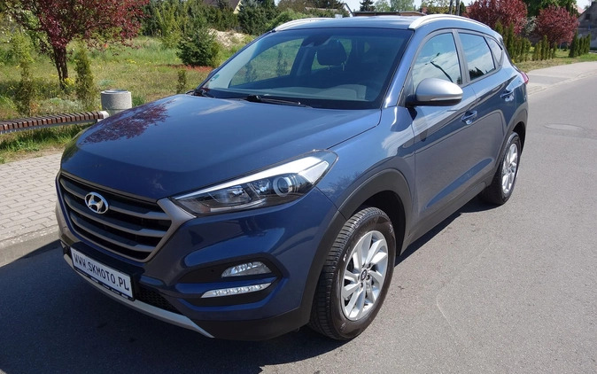 Hyundai Tucson cena 67900 przebieg: 153324, rok produkcji 2017 z Muszyna małe 704